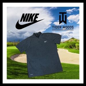 Nike TW Tiger Woods Dry-Fit Blade Polo